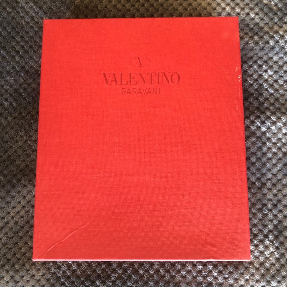 NWT Empty authentic Valentino shoe box